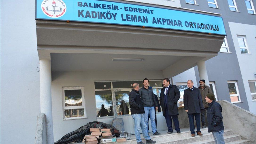 İnşaatı Tamamlanan Kadıköy Leman Akpınar Ortaokulu İkinci Yarıyılda Faaliyete Geçiyor.