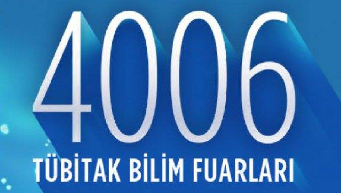 "4006 Tübitak Bilim Fuarları"nda İlçemizdeki Okulların Başarısı Türkiye Ortalamasının Üstünde