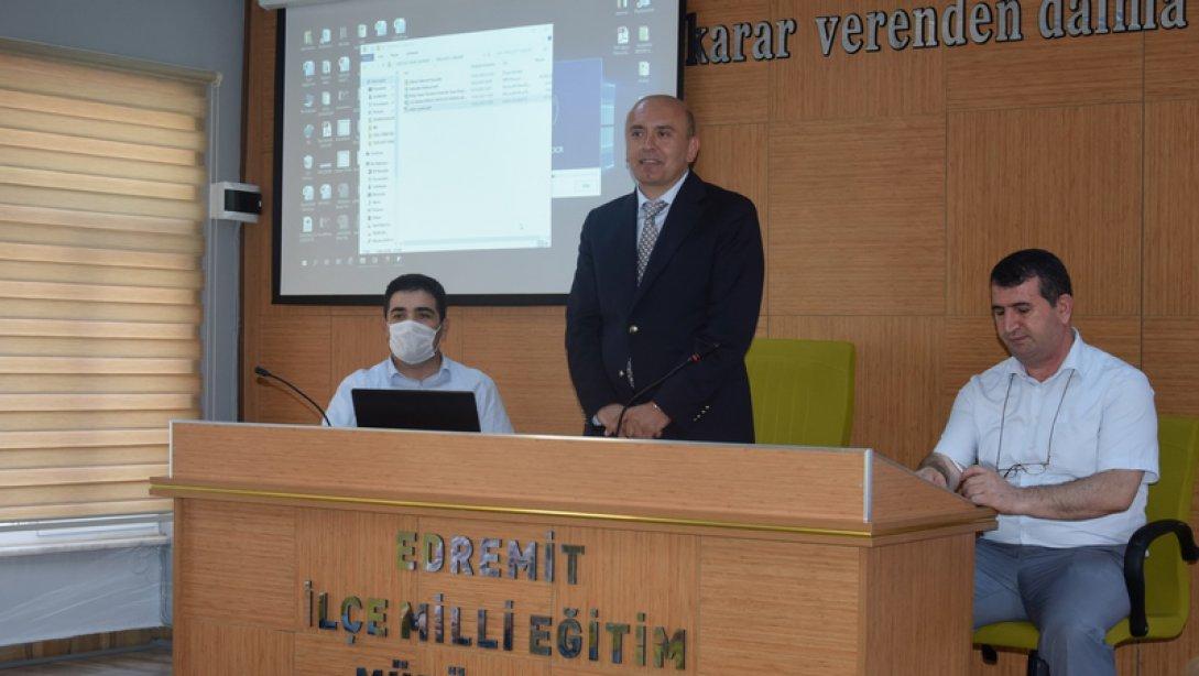İlçe Milli Eğitim Müdürümüz Yakup Özbek Başkanlığında LGS Bina Sorumluları Toplantısı Yapıldı.