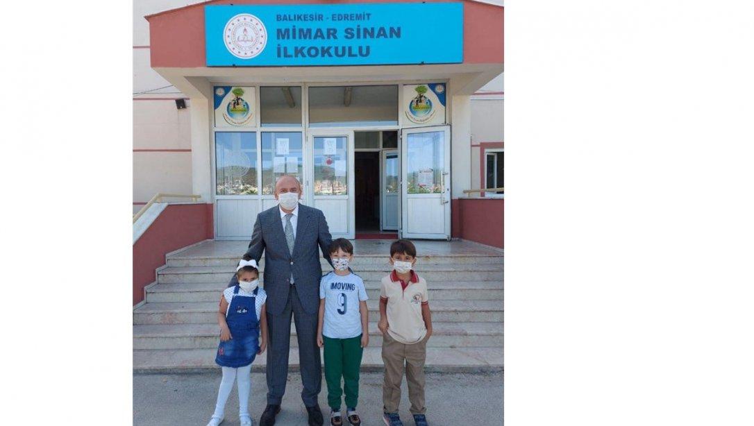 İlçe Millî Eğitim Müdürümüz Yakup ÖZBEK, Mimar Sinan İlkokulu'nu Ziyaret Etti.