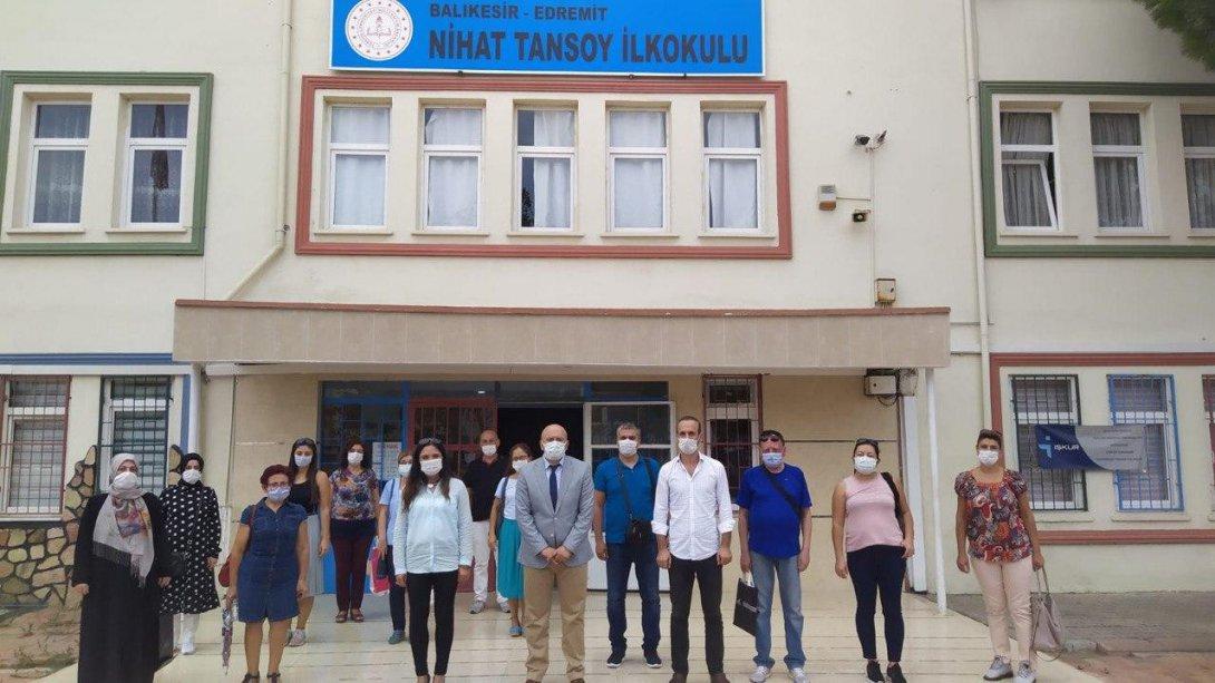 İlçe Millî Eğitim Müdürümüz Yakup ÖZBEK, Nihat Tansoy İlkokulu'nu Ziyaret Etti.