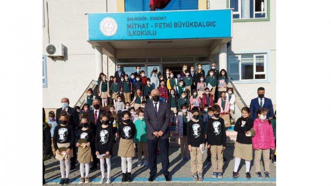 İlçe Millî Eğitim Müdürümüz Yakup ÖZBEK, Mithat-Fethi Büyükdalgıç İlkokulunu Ziyaret etti.