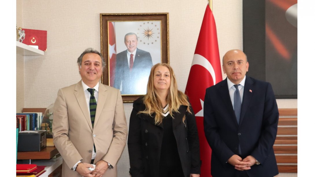 Kocamehmetzade Mehmet Emin Ağa Bin Mustafa Ağa Vakfından Müdürlüğümüze Ziyaret