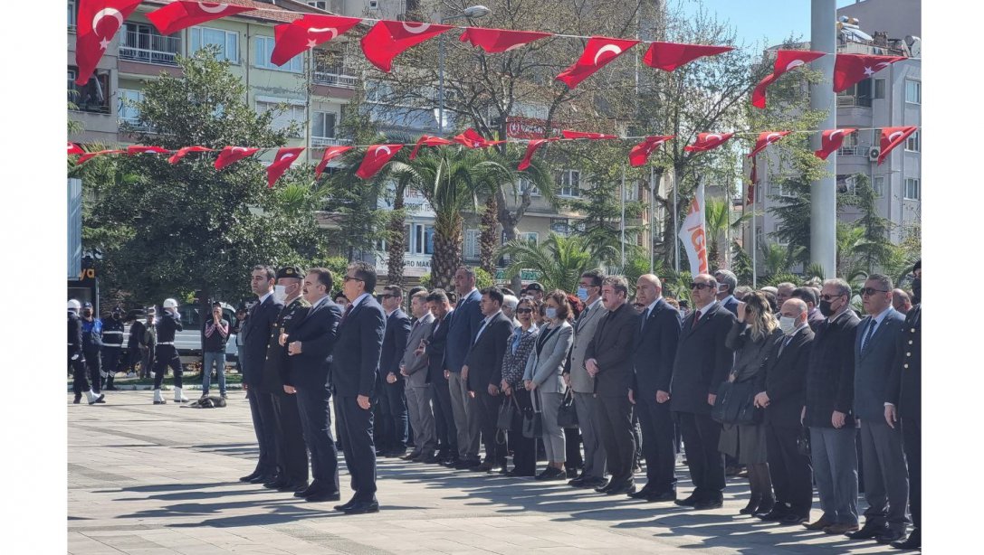 Gazi Mustafa Kemal Atatürk'ün Edremit'e Gelişinin 88. Yıldönümü Kutlandı