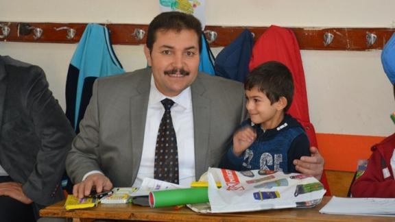 İlçe Milli Eğitim Müdürü Yusuf KOÇ Köy Okulları Ziyaretlerine Bostancı İlkokulu İle Başladı.