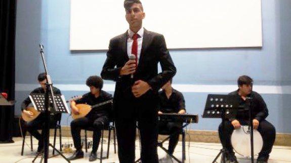 Liseler Arası Solo Türk Halk Müziği Yarışması  İl İkincisi Edremitten