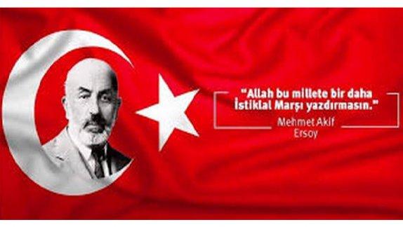 İstiklal Şairimiz Mehmet Akif Ersoyu Saygıyla Anıyoruz.