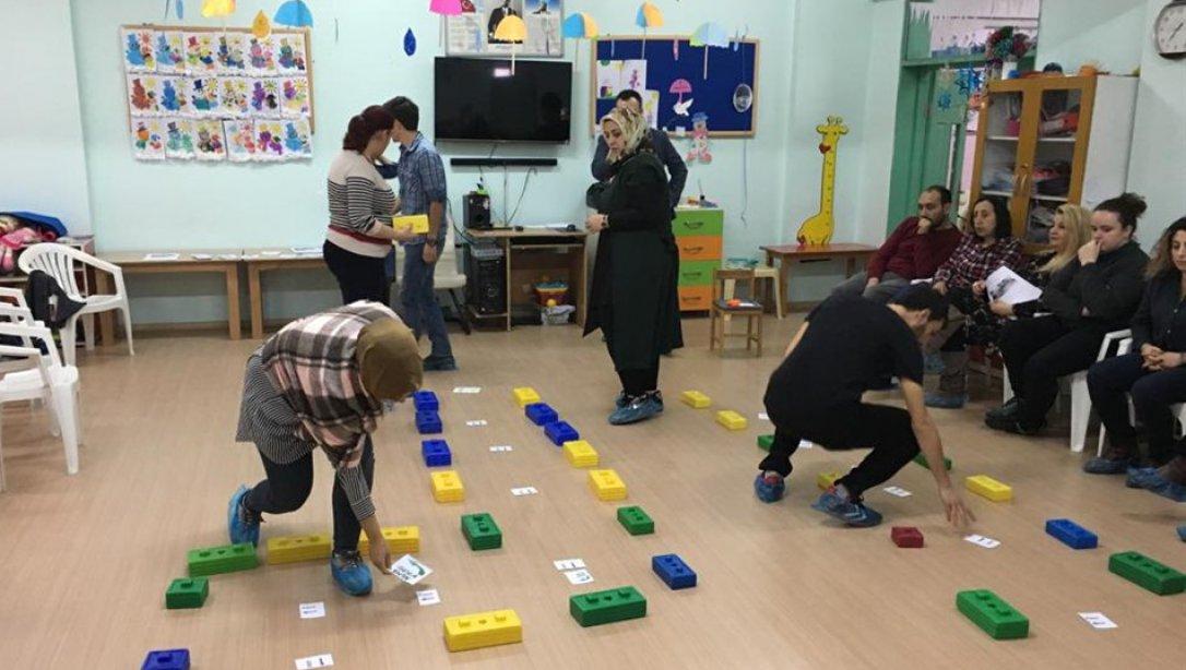 GMKA Projesi Oyun Tabanlı Öğrenme Eğitiminde İlk Grup Semineri Tamamlandı.