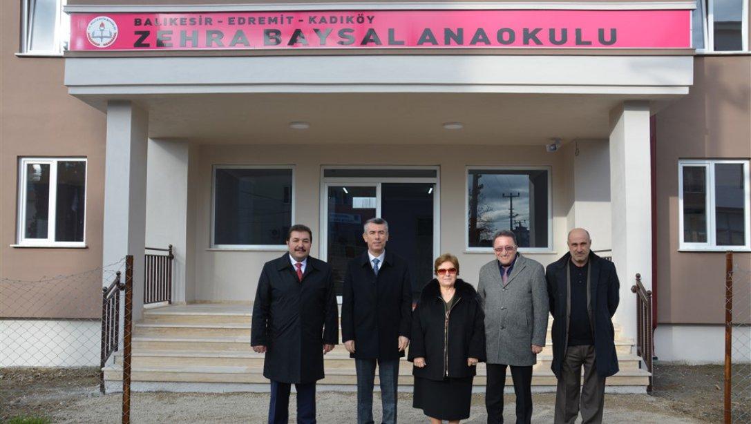 Kadıköy Zehra Baysal Anaokulunun İnşaatı Teslim Alındı.