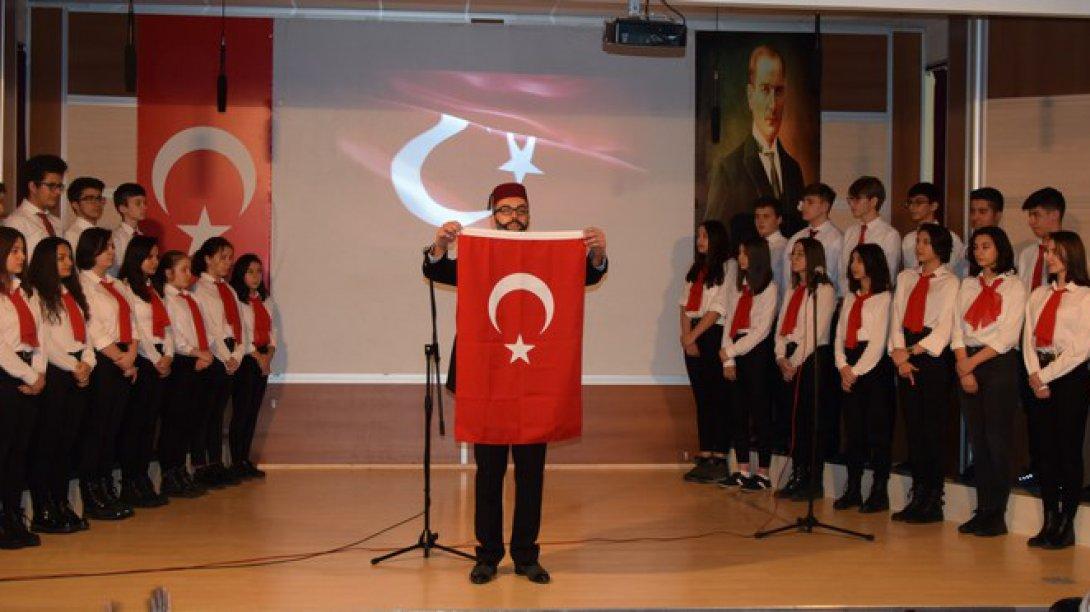 İstiklal Marşı'mızın Kabulü ve Mehmet Akif Ersoy 'u Anma Töreni Düzenlendi.