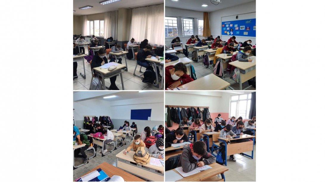 BİGEP Kapsamında 7-8 ve 11-12. Sınıf Öğrencilerimize İzleme ve Değerlendirme Sınavı Yapıldı