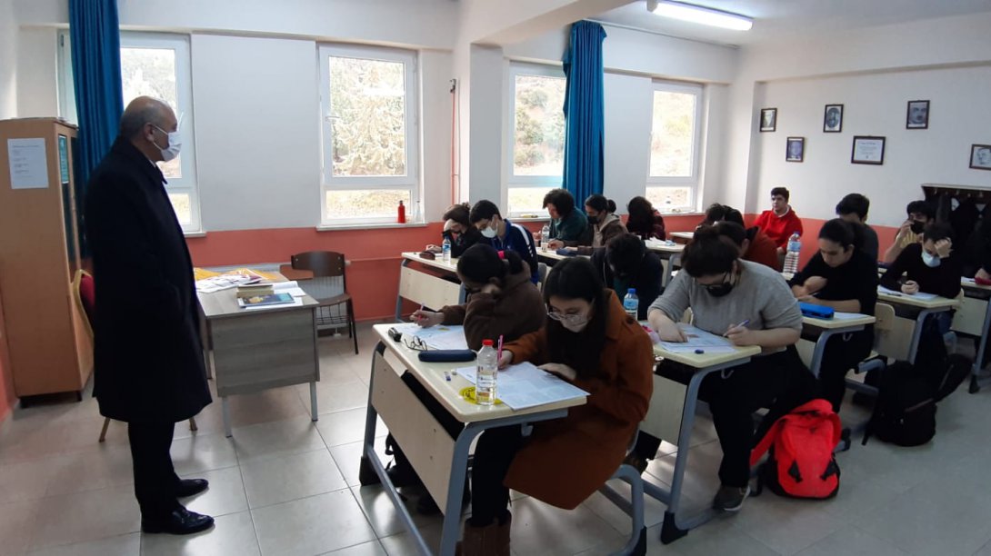 İlçe Millî Eğitim Müdürümüz Yakup ÖZBEK, BİGEP Sınavlarında Okullarımızı Ziyaret Etti