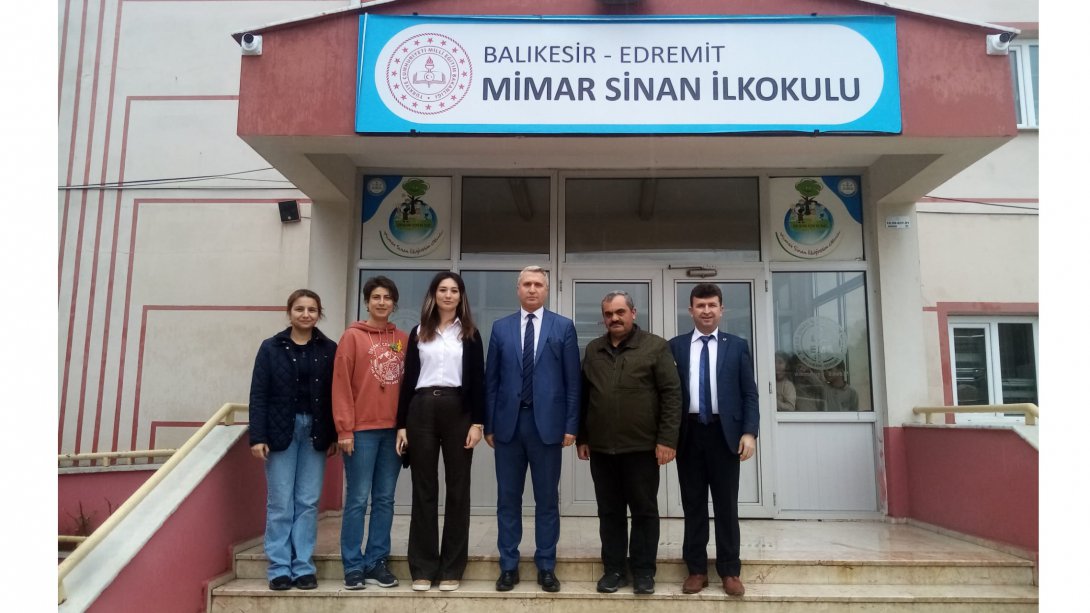 İlçe Milli Eğitim Müdürümüz Yaşar CİĞER, Okullarımızı Ziyaret Etmeye Devam Ediyor.