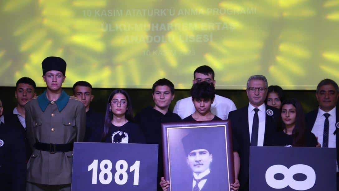 Büyük Önderimiz Gazi Mustafa Kemal Atatürk Özlemle Anıldı